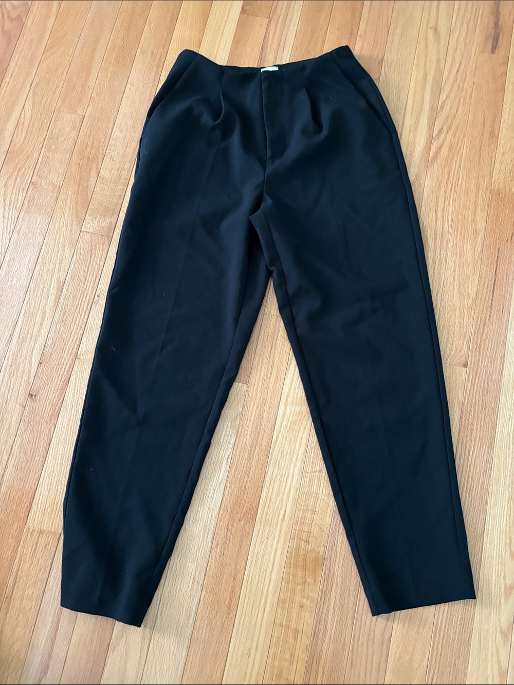 Women’s Black Tapered Dress Pants